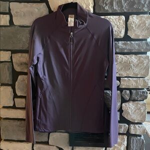 Shape, Plum Full-Zip Jacket